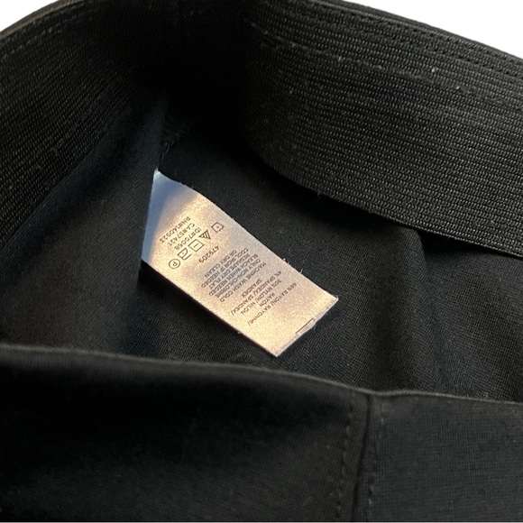 Loft Black Skater Skirt Pullon Soft with Stretch Elastic 1.5" Waistband Unlined - Picture 7 of 10